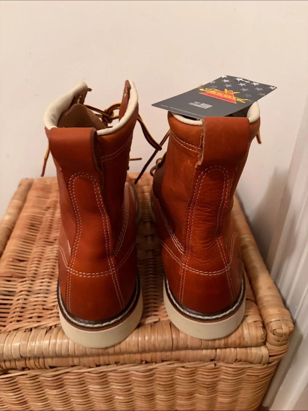 Thorogood American Heritage 8” Wedge Work Boot Size 9D NWT
